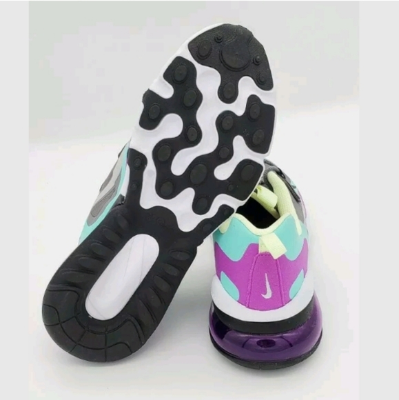 Nike Air Max 270 React Gunsmoke Green violet - Picture 7 of 7